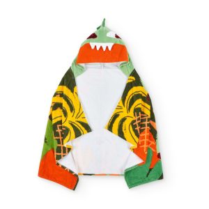 Asciugamano da bambino in maglia con cappuccio decorato Tuc Tuc