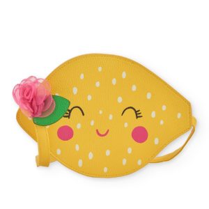 Borsa da bambina in tessuto a forma di limone Tuc Tuc