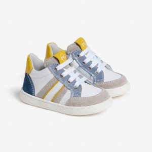 Sneakers Junior da Bambino in Pelle e Camoscio Nuvola Calzature | NeroGiardini