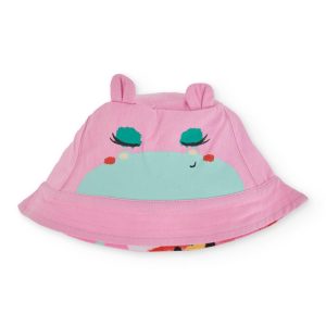 Cappellino da bambina in maglia con design reversibile TUC TUC tg 44